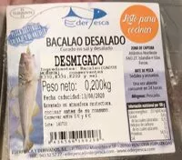 Azúcar y nutrientes en Ederpesca