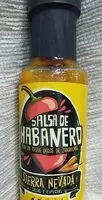 Amount of sugar in Salsa de habanero
