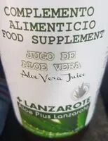 Şeker ve besinler Aloe plus lanzarote