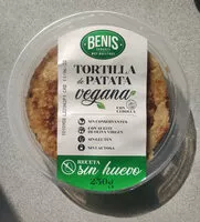 入っている砂糖の量 Tortilla de patata vegana
