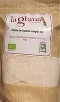 Jumlah gula yang masuk Harina de espelta integral eco