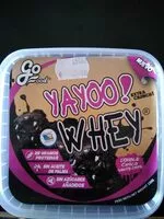 Cantidad de azúcar en Yayoo! whey double choco white chips