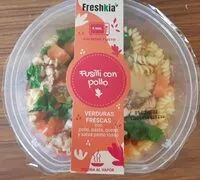 Количество сахара в Fusilli con pollo