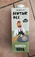 Jumlah gula yang masuk Barista soya