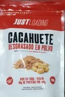 含糖量 Cacahuete desgrasado en polvo