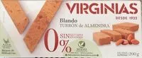 Jumlah gula yang masuk Turrón de almendras blando
