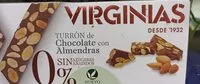 Jumlah gula yang masuk Turrón de chocolate con almendras sin azúcar