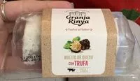 Quantité de sucre dans Rulito de queso con trufa