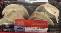 Jumlah gula yang masuk Gyozas de langostino