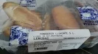 Sucre et nutriments contenus dans Panaderia llorente