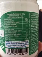 Sokerin määrä sisällä Kéfir natural de cabra ecológico tarro