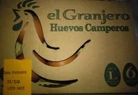 Cantidad de azúcar en Huevos Camperos el granjero