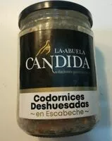 Cantidad de azúcar en Codornices deshuesadas en escabeche