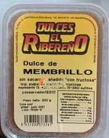 Azúcar y nutrientes en Dulces el ribereno