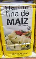 चीनी की मात्रा Harina fina de maíz