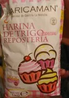 चीनी की मात्रा Harina de trigo de repostería