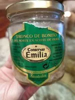 Sucre et nutriments contenus dans Conservas emilia