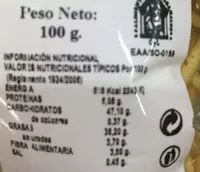 Suhkru kogus sees Patatas fritas paja aceite de oliva