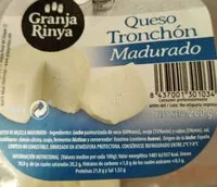 Quantité de sucre dans Queso tronchon madurado