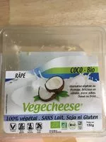 Sucre et nutriments contenus dans Vegecheese