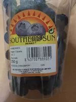 Sucre et nutriments contenus dans Southern sun