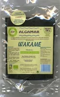 Amount of sugar in Algas wakame deshidratadas