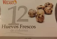 Amount of sugar in Huevos codorniz