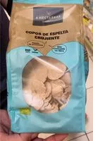 Suhkru kogus sees Copos espelta crujiente