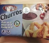 Quantité de sucre dans Churros