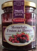 Amount of sugar in Mermelada de frutos del bosque