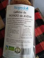 İçindeki şeker miktarı Galletas de salvado de avena