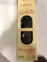 İçindeki şeker miktarı Galletas de algarroba