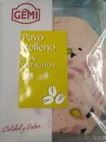 Cantidad de azúcar en Pavo relleno con pistachos