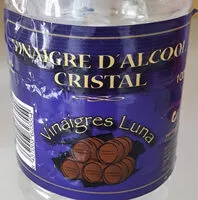Suhkru kogus sees Vinaigre D'alcool Cristal
