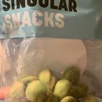 中的糖分和营养成分 Singular snacks