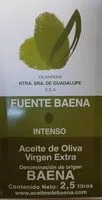 Sucre et nutriments contenus dans Fuente baena