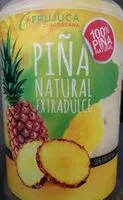 Cantidad de azúcar en Piña natural extradulce
