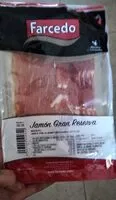 Cantidad de azúcar en Jamón gran reserva