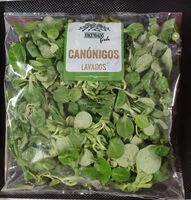 入っている砂糖の量 Canónigos - Verdifresh - 125 G