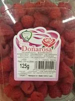 Suhkru kogus sees Framboises