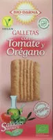İçindeki şeker miktarı Galletas con tomate y orégano
