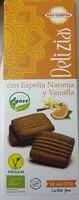 İçindeki şeker miktarı Delicias con Espelta, Naranja y Vainilla