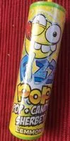 Количество сахара в Pop+candy sherbet lemon