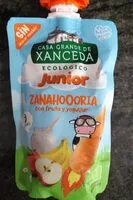 Количество сахара в Ecologico junior zanahoria con fruta y yogur