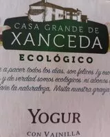Количество сахара в Yogur con vainilla ecológico