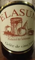 Quantité de sucre dans Jalea de vino