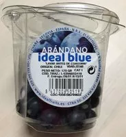 Cantidad de azúcar en Arándanos