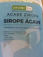 Azúcar y nutrientes en Aikider bio