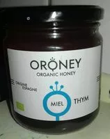 Sucre et nutriments contenus dans Oroney