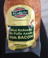Amount of sugar in Mini redondo de pollo asado con bacon